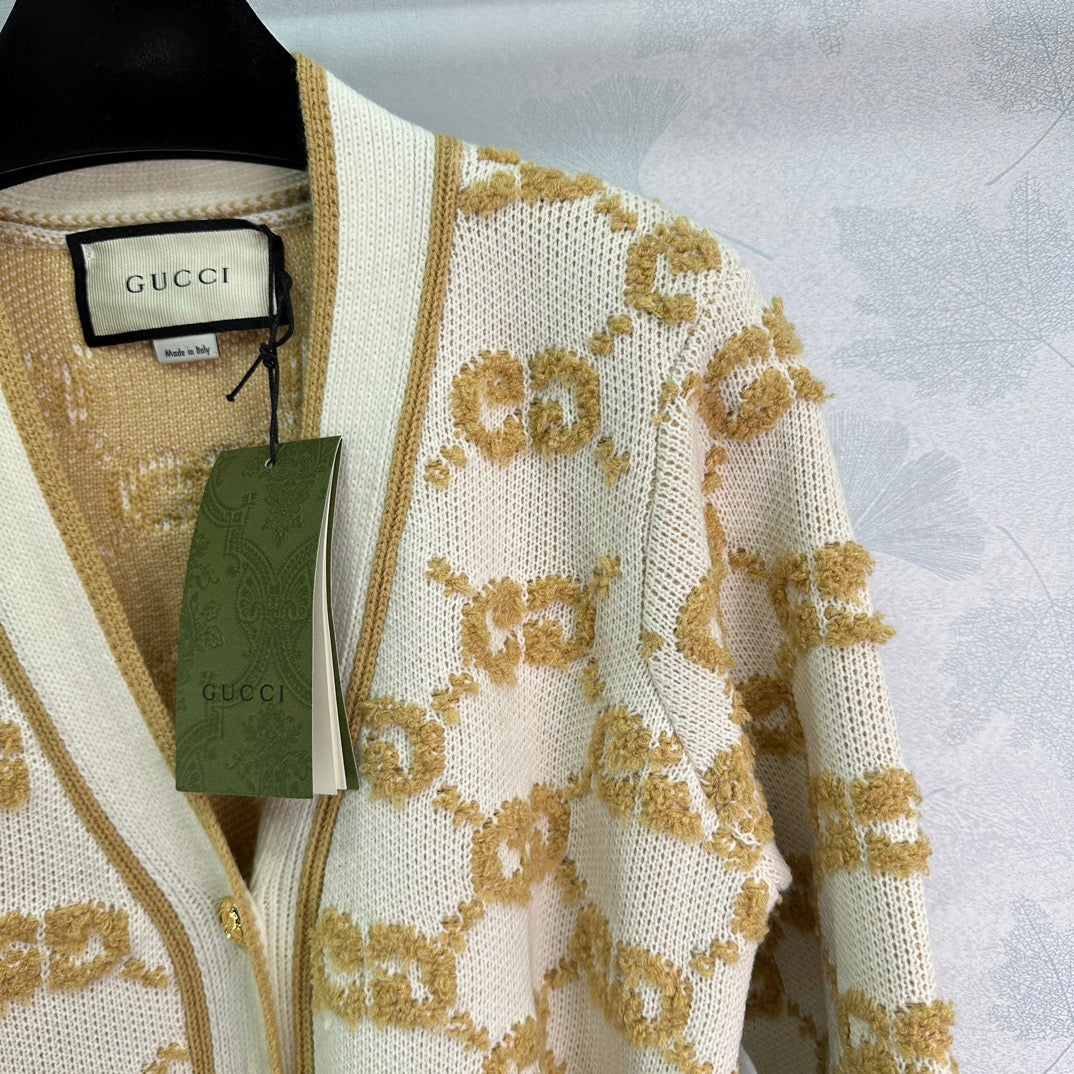G Long Cardigan Knit Sweater