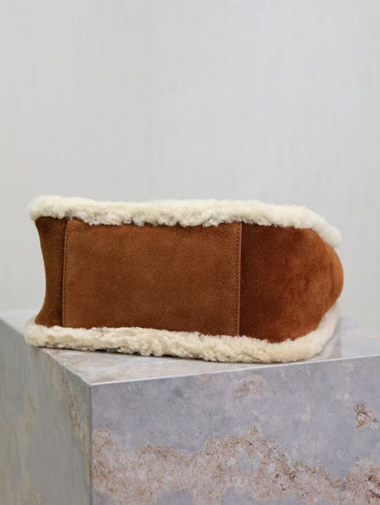 Le 5 À 7 Supple Hobo Suede & Sherpa YLS - Level 5