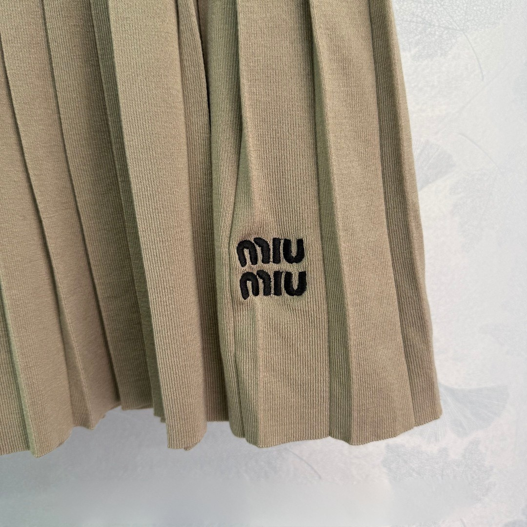 Knit Tank Top Mini Skirt Set