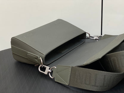 Green Leather Takeoff Messenger PM - Level 5