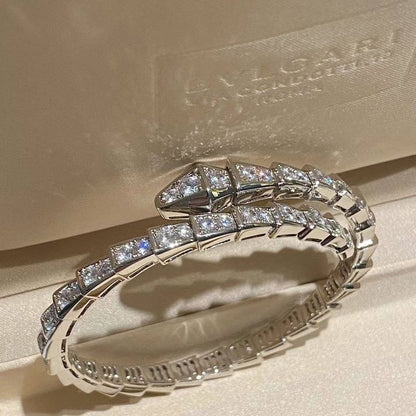 Serpenti VVS1 Moissanite Snake Bracelet