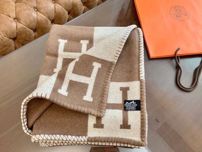 Camel Avalon Throw Blanket - Level 5