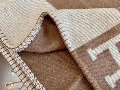 Camel Avalon Throw Blanket - Level 5