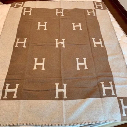 Camel Avalon Throw Blanket - Level 5