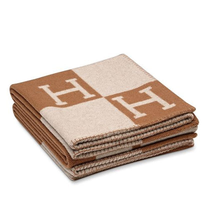 Camel Avalon Throw Blanket - Level 5