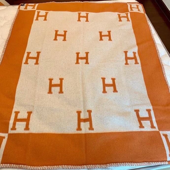 Orange Avalon Throw Blanket - Level 5