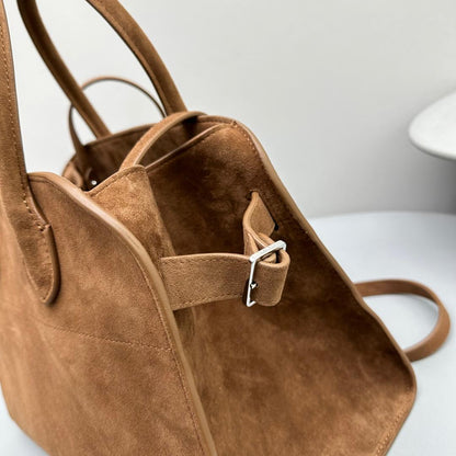 Margaux 15 Suede Tote Bag - Prestige Level