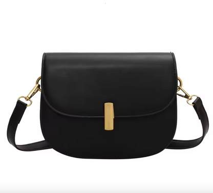 Smooth Leather Shoulder Bag