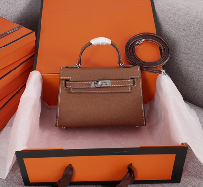 Mini Kelly Leather Bag - Level 3