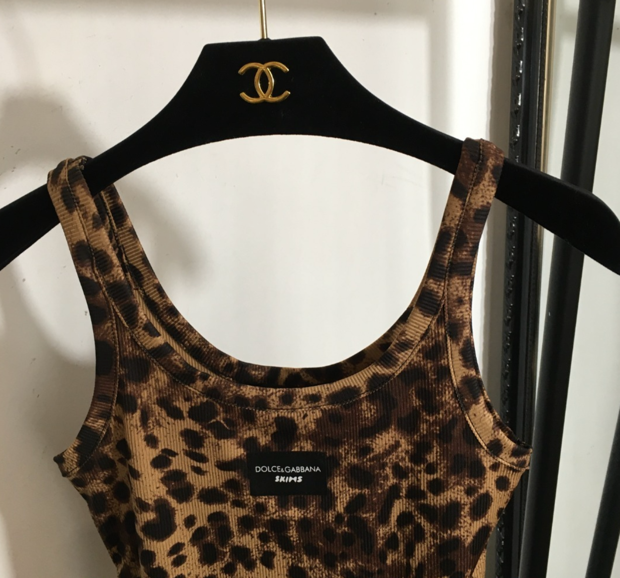 Leopard Knit Tank Top