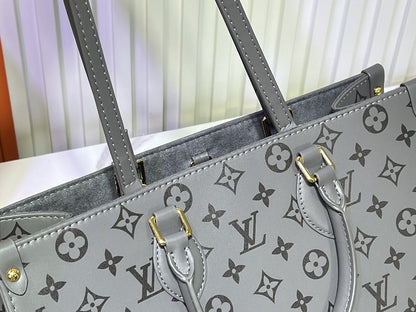 OnTheGo MM Tote Bag Grey Ink LOU - Level 3