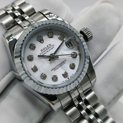 Datejust Ladies Watch White & Silver Jubilee 26mm RLX - Level 3