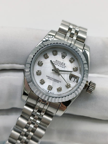 Datejust Ladies Watch White & Silver Jubilee 26mm RLX - Level 3