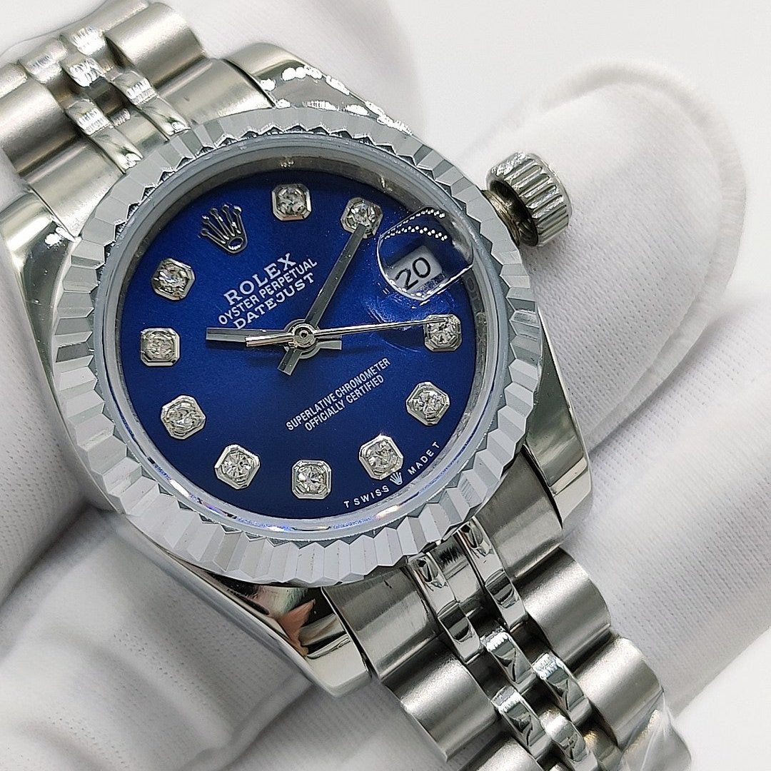 Datejust Ladies Watch Blue & Silver Jubilee 26mm RLX - Level 3