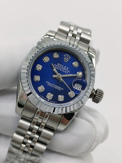 Datejust Ladies Watch Blue & Silver Jubilee 26mm RLX - Level 3