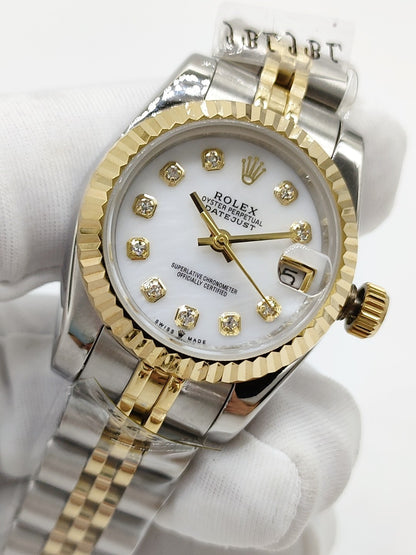 Datejust Ladies Watch White Two-Tone Jubilee 26mm RLX - Level 3