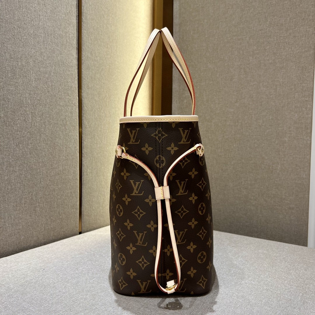 Neverfull MM Brown Mono & Beige - Level X