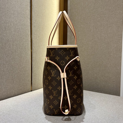 Neverfull MM Brown Mono & Beige - Level X
