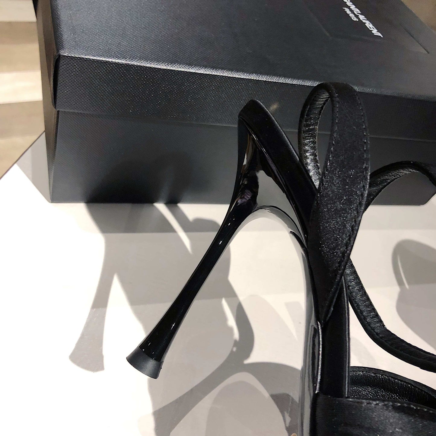 Black Lola Sandals