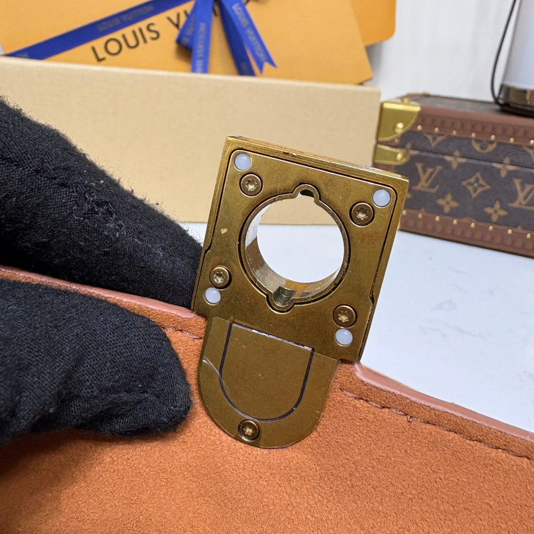 Low Key Wallet On Chain Brown Leather - Level 5