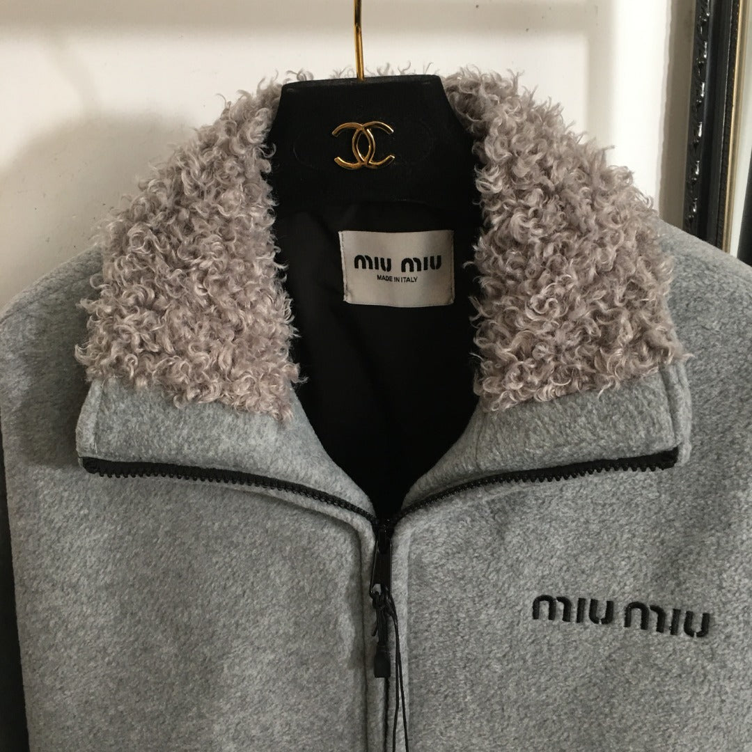 MIU Sherpa Fleece Jacket