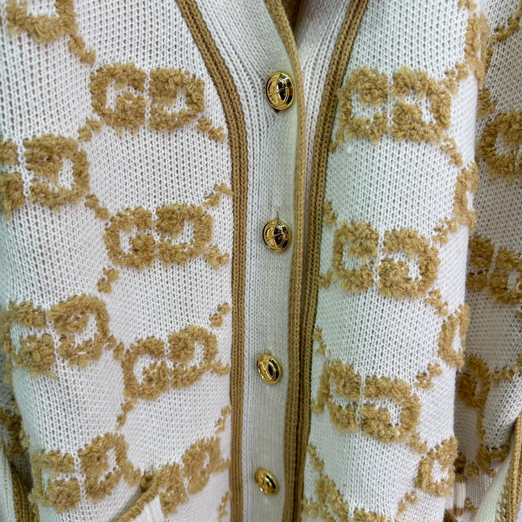 G Long Cardigan Knit Sweater