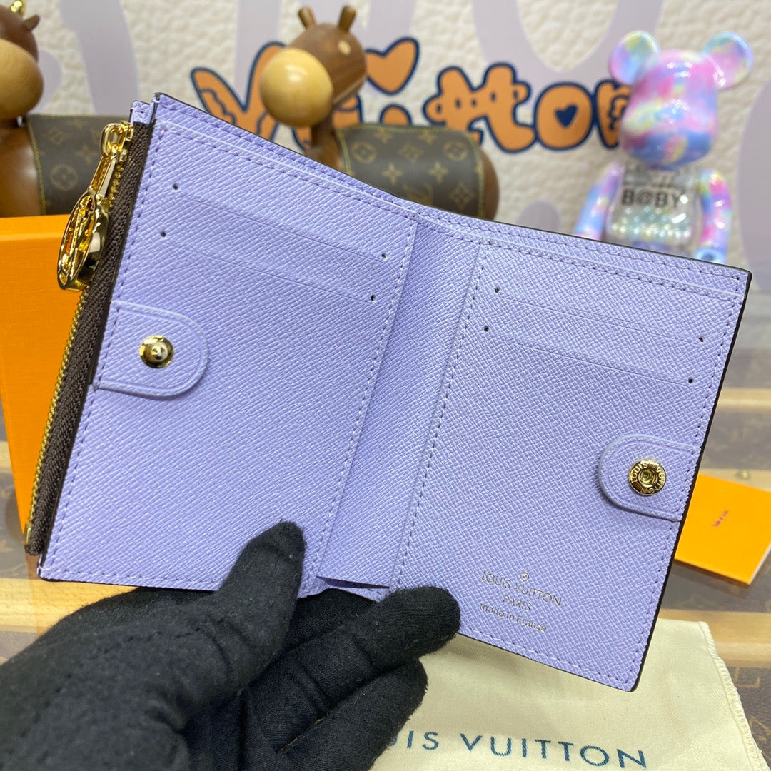 Canvas & Leather Lisa Wallet LOU - Level 5