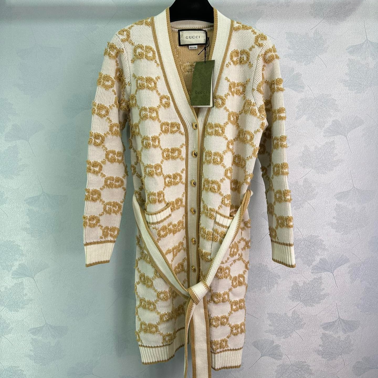 G Long Cardigan Knit Sweater