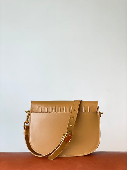 Brown Leather Medium Bobby Bag CDR - Level 5