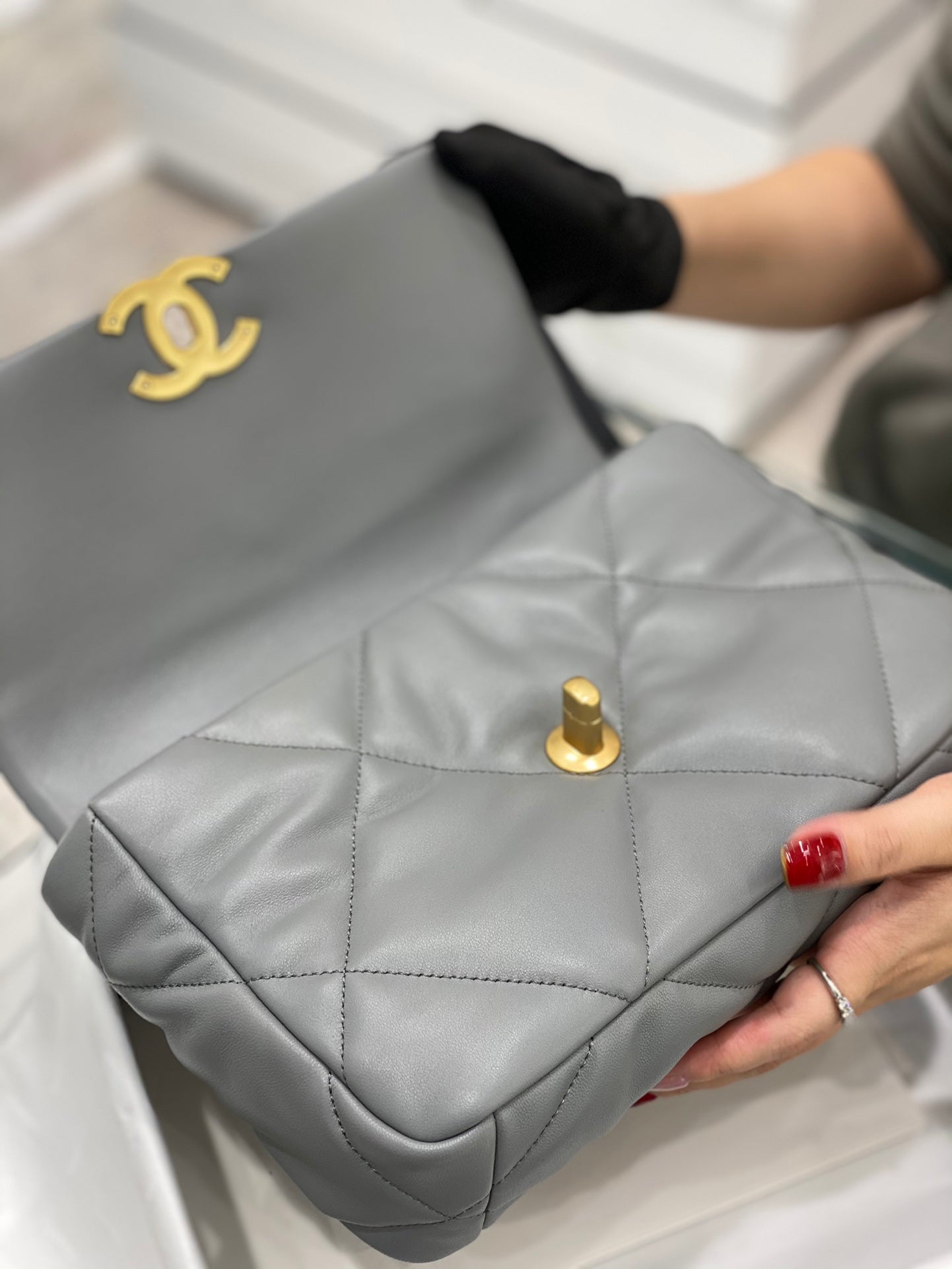 19 Bag Small Grey - Level 5