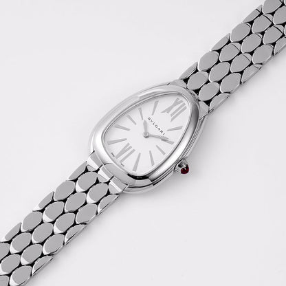 Silver & White Seduttori Ladies Watch 33mm - Level 3