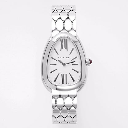 Silver & White Seduttori Ladies Watch 33mm - Level 3