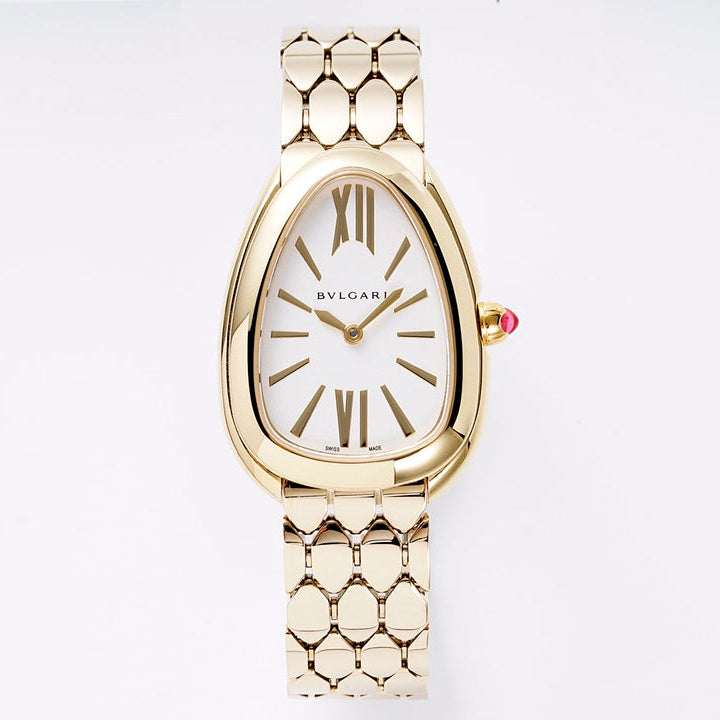 Gold & White Seduttori Ladies Watch 33mm - Level 3