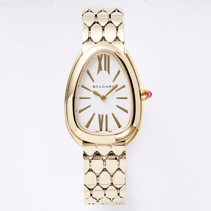 Gold & White Seduttori Ladies Watch 33mm - Level 3