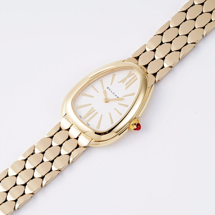 Gold & White Seduttori Ladies Watch 33mm - Level 3