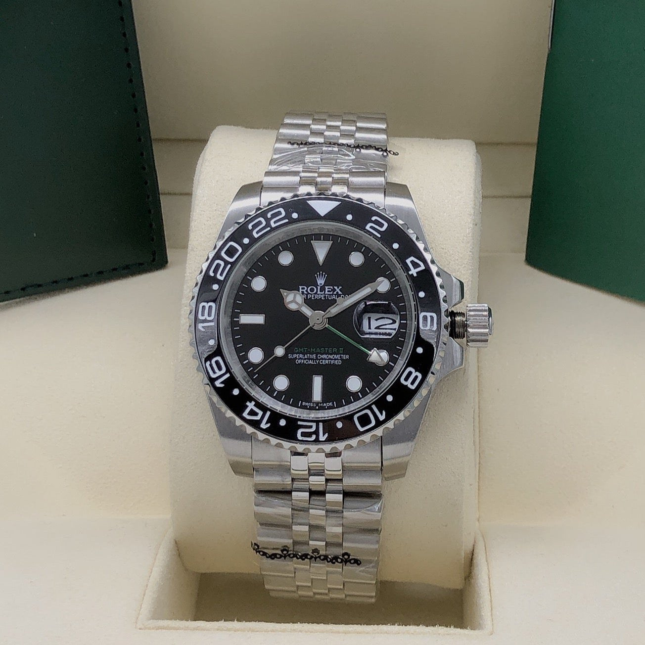 GMT Master II Watch Black 40mm RLX - Level 3