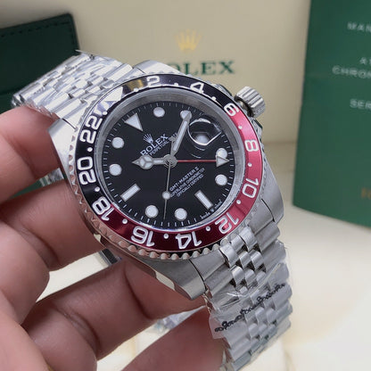 GMT Master II Watch Black & Red Coke 40mm RLX - Level 3