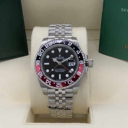 GMT Master II Watch Black & Red Coke 40mm RLX - Level 3