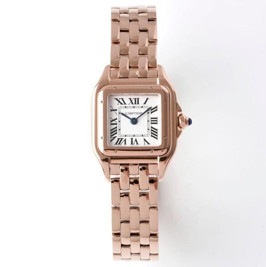 Panthere Ladies Steel Rose Gold Watch 22mm CTR - Level 3