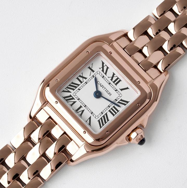 Panthere Ladies Steel Rose Gold Watch 22mm CTR - Level 3