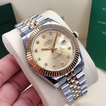 Jubilee Datejust Watch Gold Two-Tone 41mm RLX - Level 3