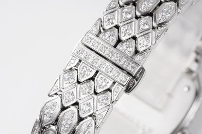 Full Diamond & Blue Seduttori Ladies Watch 33mm - Level 3