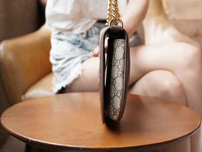 Canvas & Brown Leather Blondie Bag - Level 5