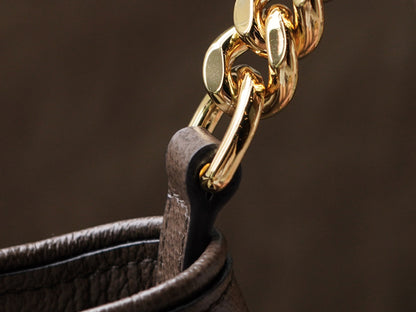 Canvas & Brown Leather Blondie Bag - Level 5