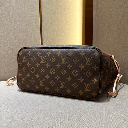 Neverfull MM Brown Mono & Red - Level X
