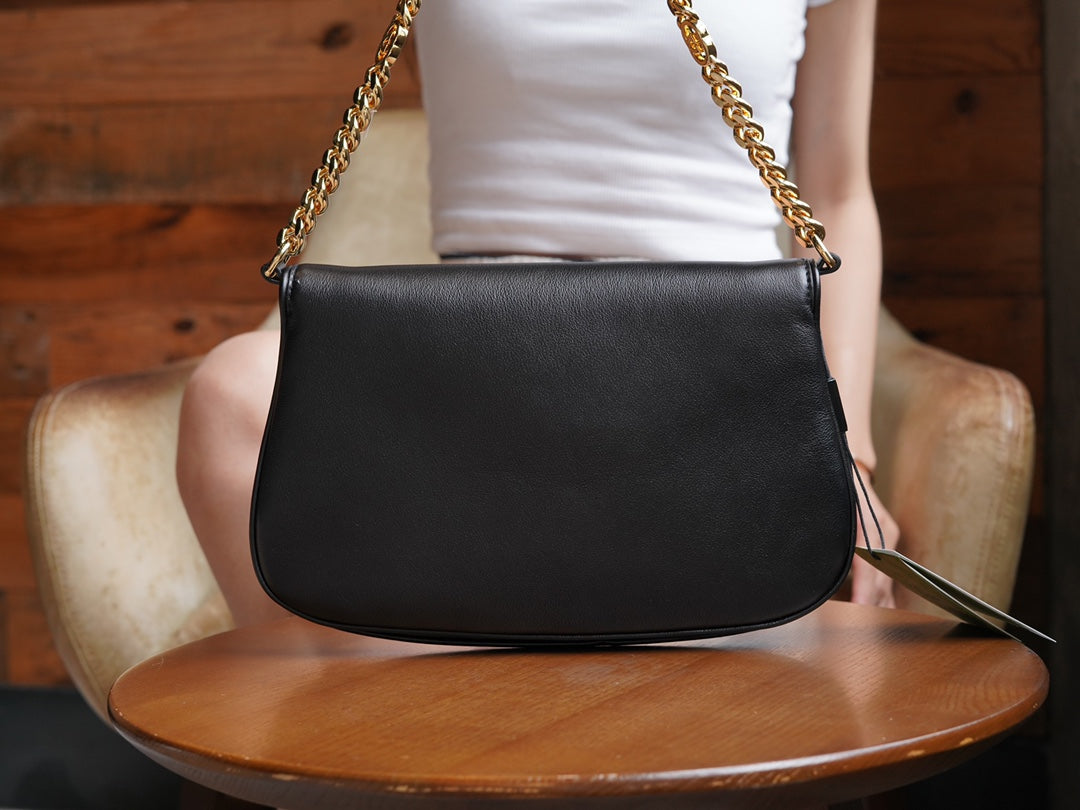 Black Leather Blondie Bag - Level 5