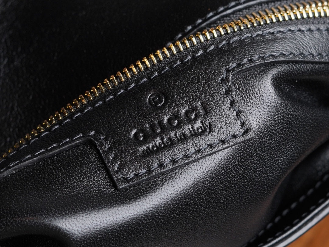 Black Leather Blondie Bag - Level 5