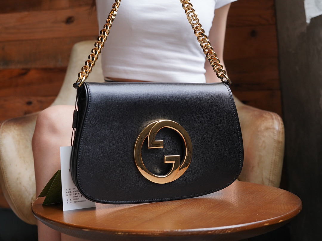 Black Leather Blondie Bag - Level 5