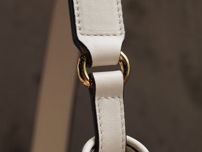 White Leather Blondie Bag - Level 5