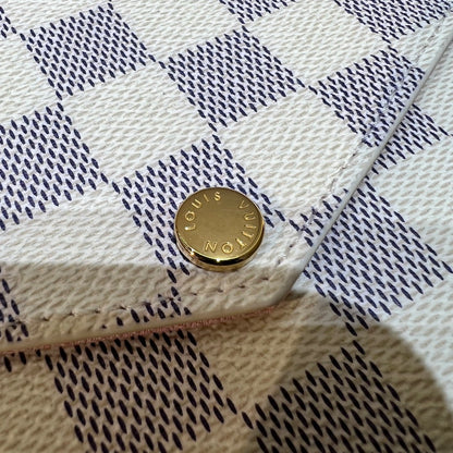 Pochette Felicie White Checker - Level X